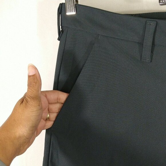 Swiss Tech Shorts Men Size 40 Dark Gray Pockets Zipper Fly Golf - Picture 2 of 7